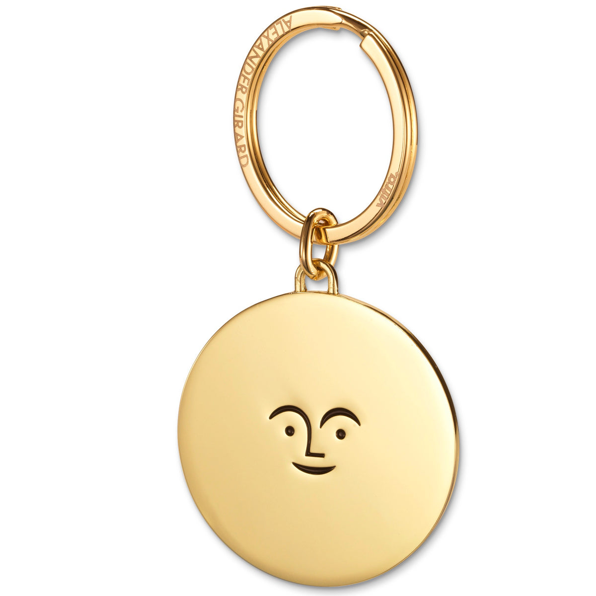 Vitra Key Ring Sun Schlüsselanhänger gold