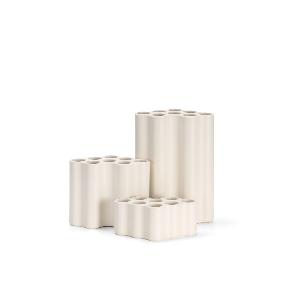 Vitra Nuage Vase céramique medium Keramik matt weiß