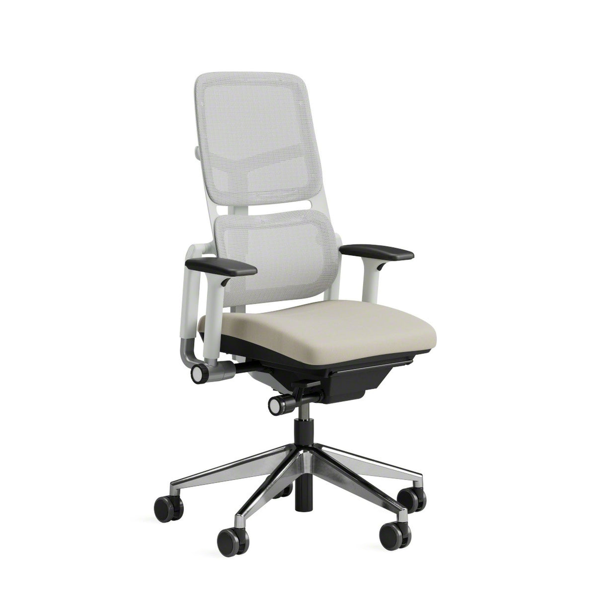 Steelcase Please Air Bürostuhl 2teilige Netz-Rückenlehne LTC²-Mechanik