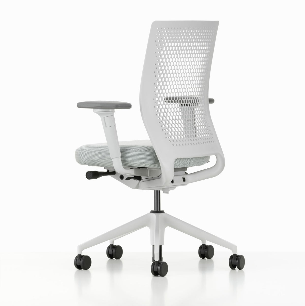 Vitra ID Air Bürostuhl gelochter patentierter Kunststoffrücken Sitzbezug Laser RE