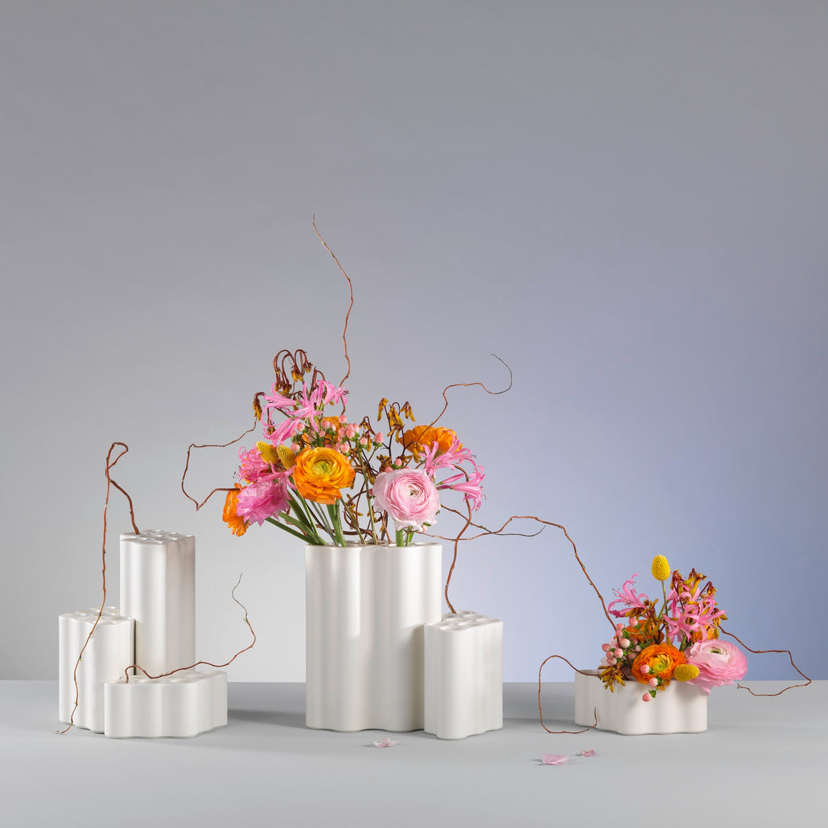 Vitra Nuage Vase céramique small Keramik matt weiß