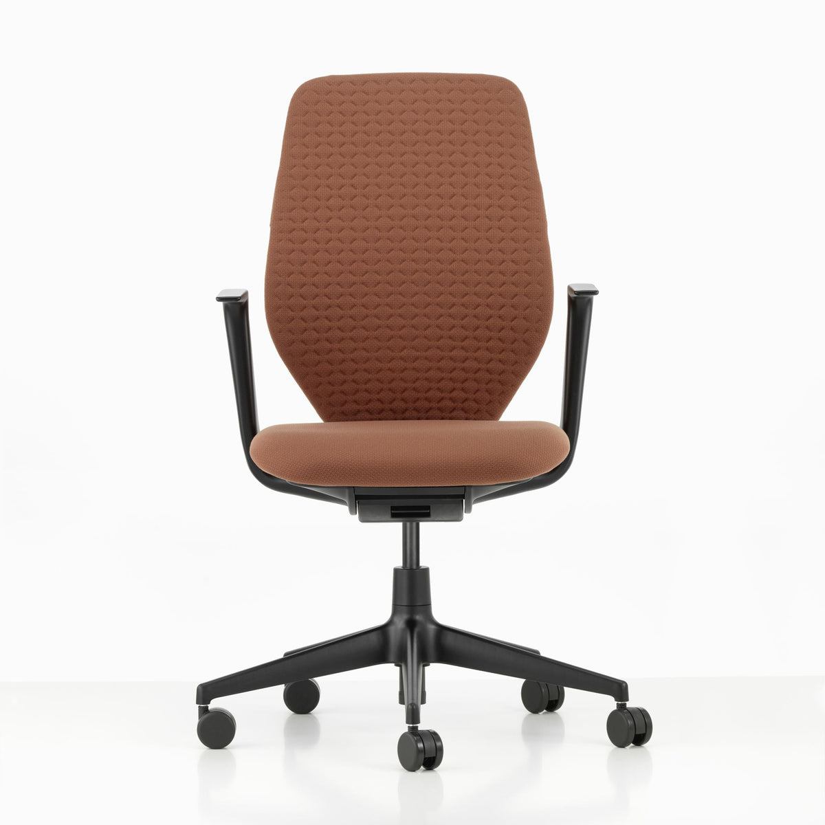 Vitra ACX Soft Bürostuhl Sitz gepolstert Grid Knit Rücken Softpolster Quilted Knit