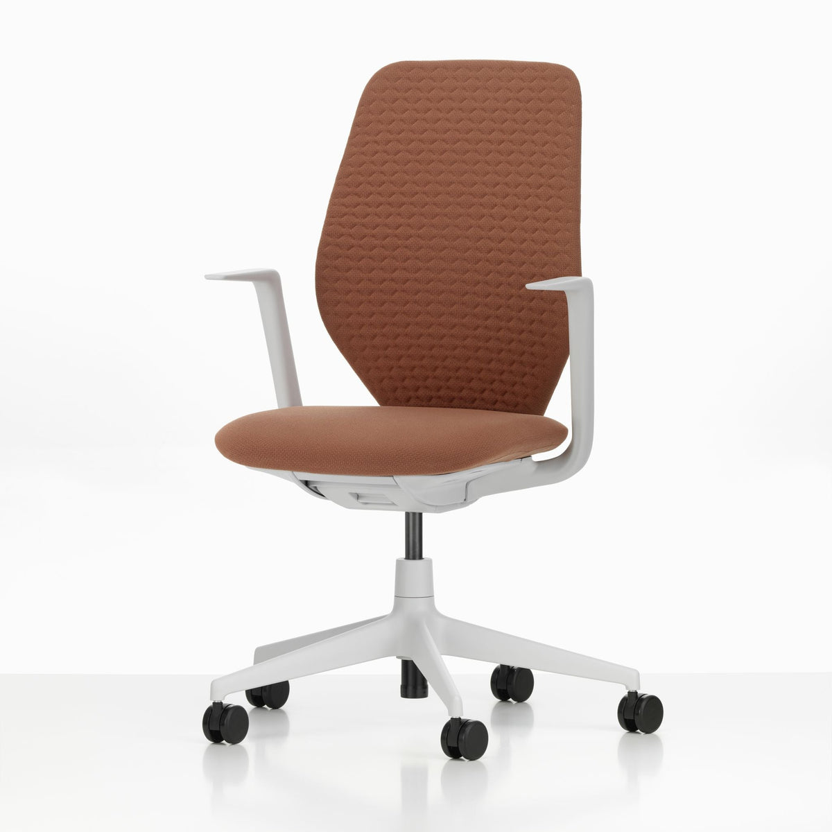 Vitra ACX Soft Bürostuhl Sitz gepolstert Plano Rücken Softpolster Quilted Knit