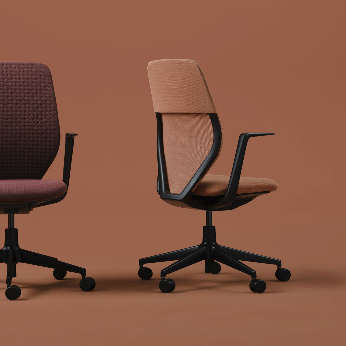Vitra ACX Mesh Bürostuhl Sitz gepolstert Grid Knit Rücken Netz Knitted Mesh