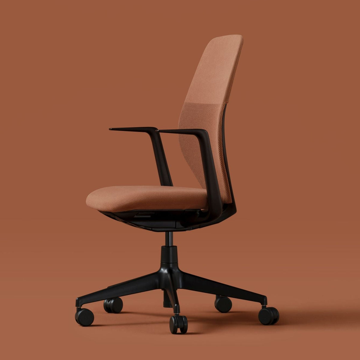 Vitra ACX Mesh Bürostuhl Sitz gepolstert Grid Knit Rücken Netz Knitted Mesh