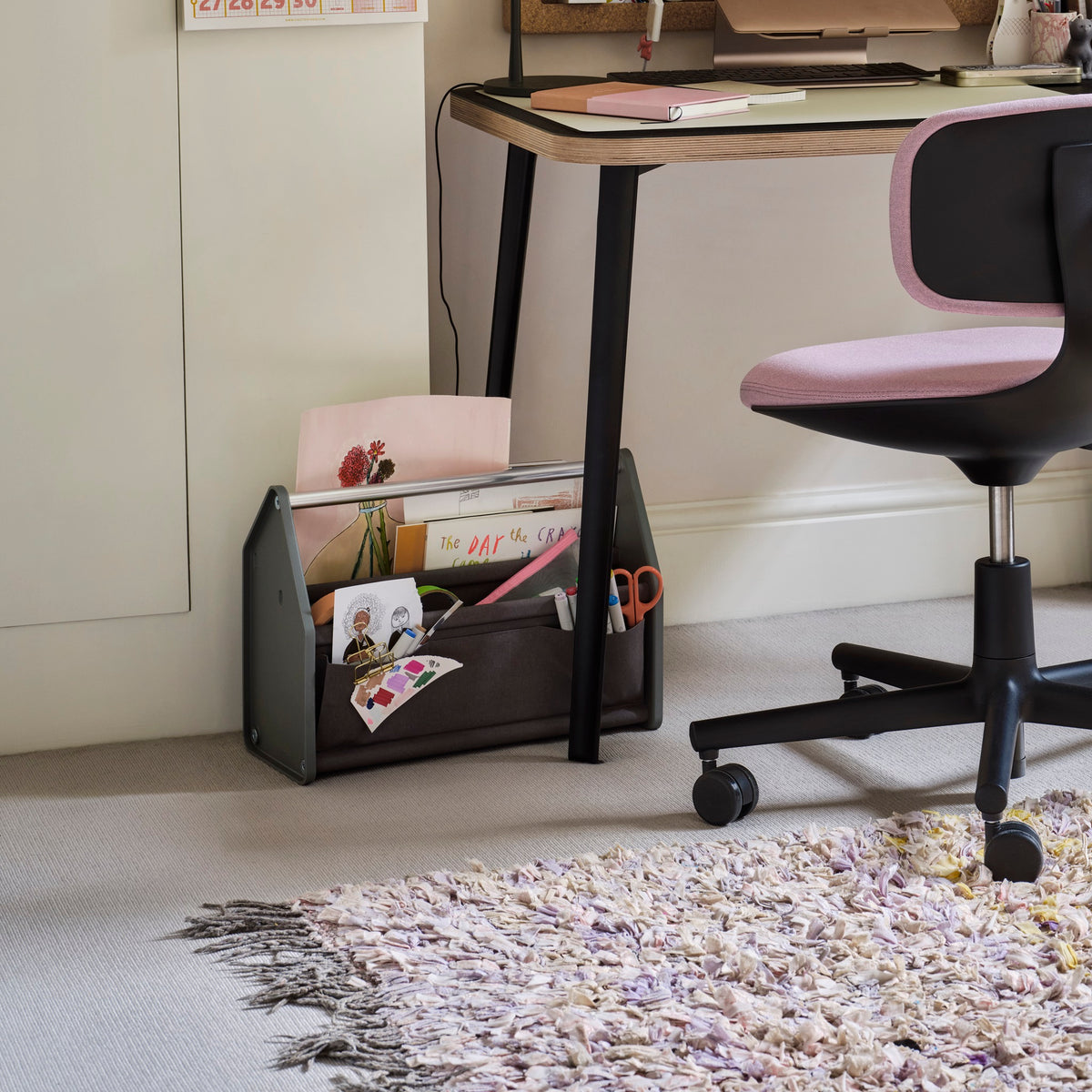 Vitra Locker Box RE Aufbewahrungsbox Kunststoff recycelt - Farbe wählbar