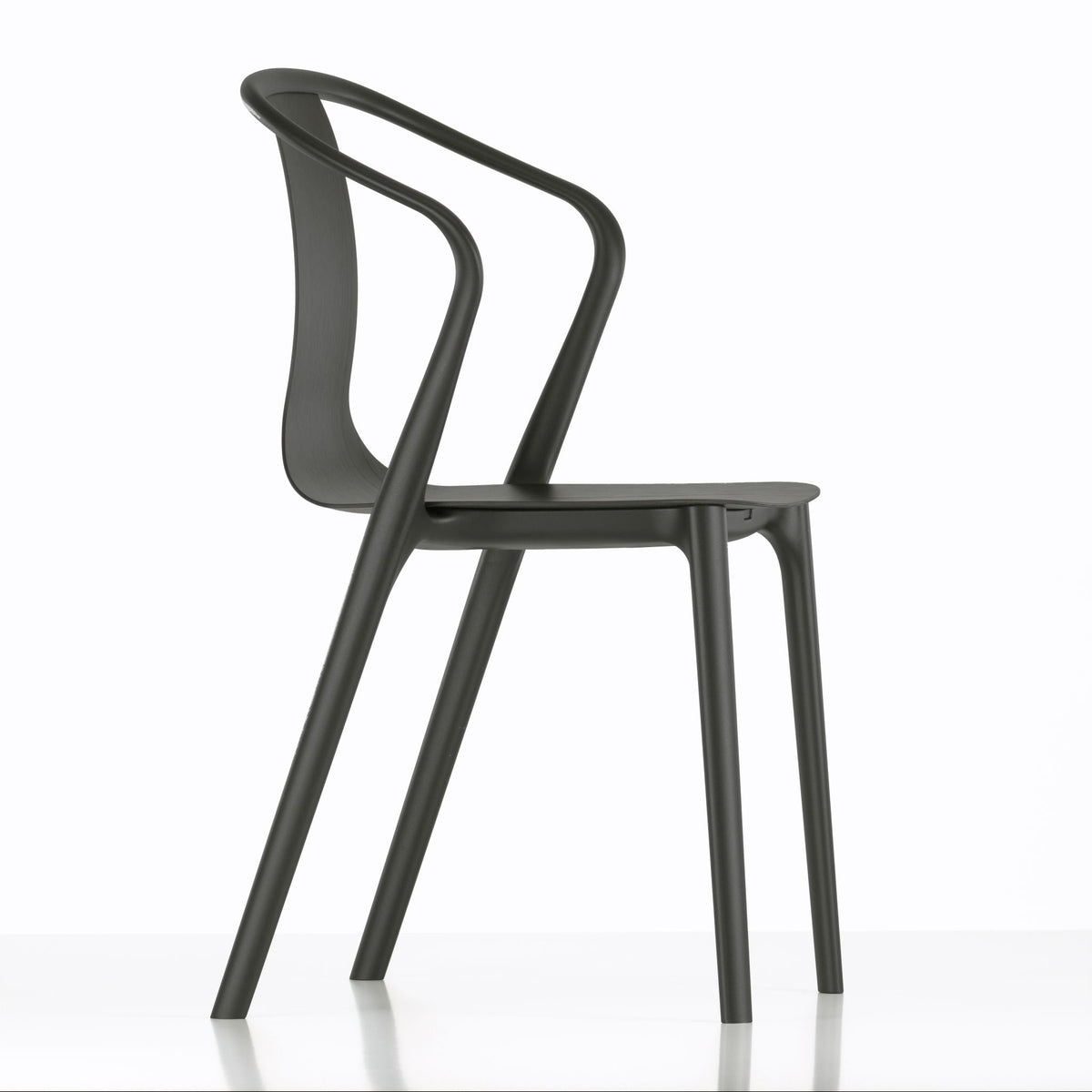 Vitra Belleville Chair Stuhl Kunststoff / Holz stapelbar Indoor & Outdoor