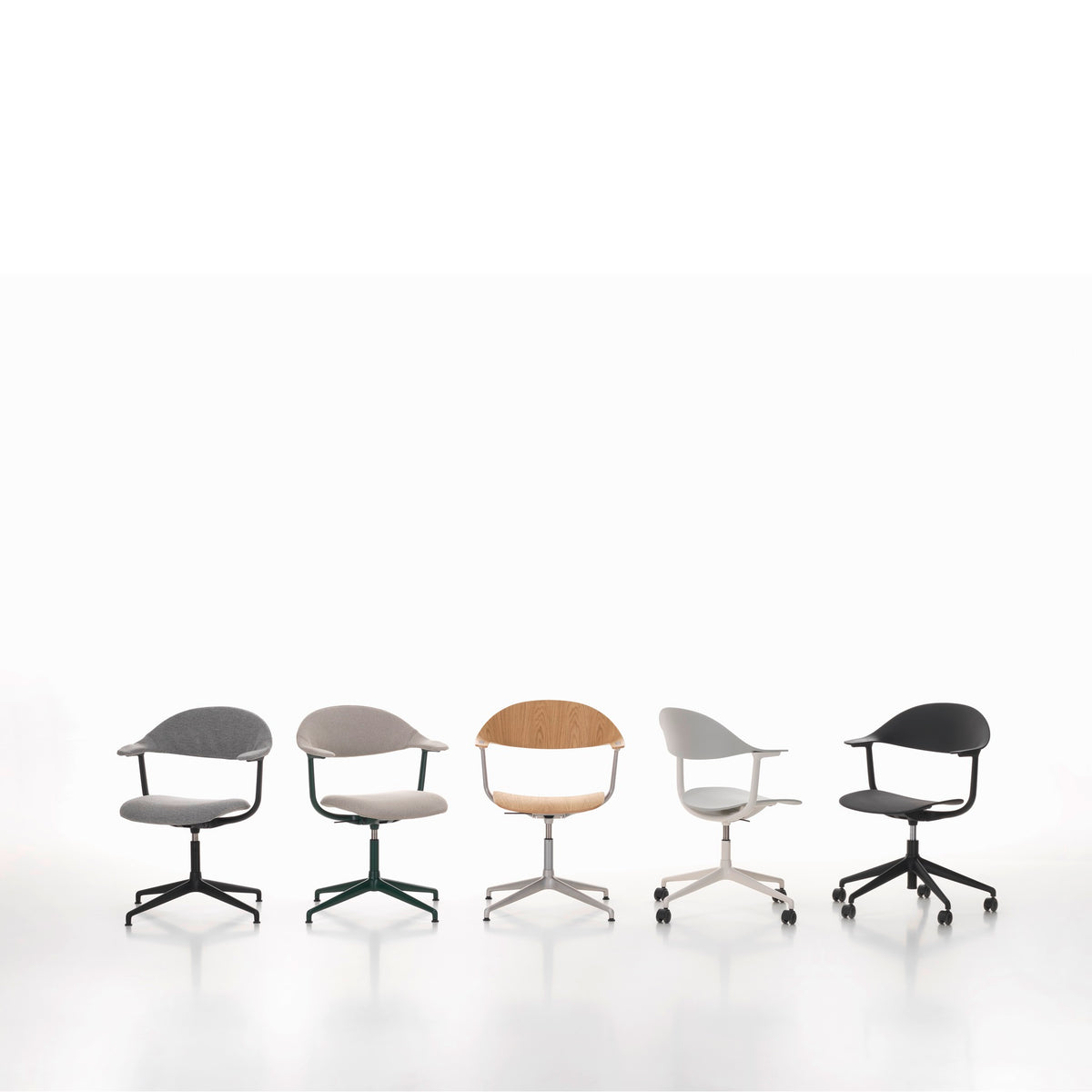 Vitra Mynt Bürostuhl Sitz & Rücken Recycling-Kunststoff