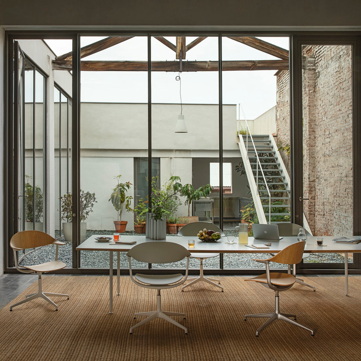 Vitra Mynt Bürostuhl Plywood Sitz & Rücken Formsperrholz