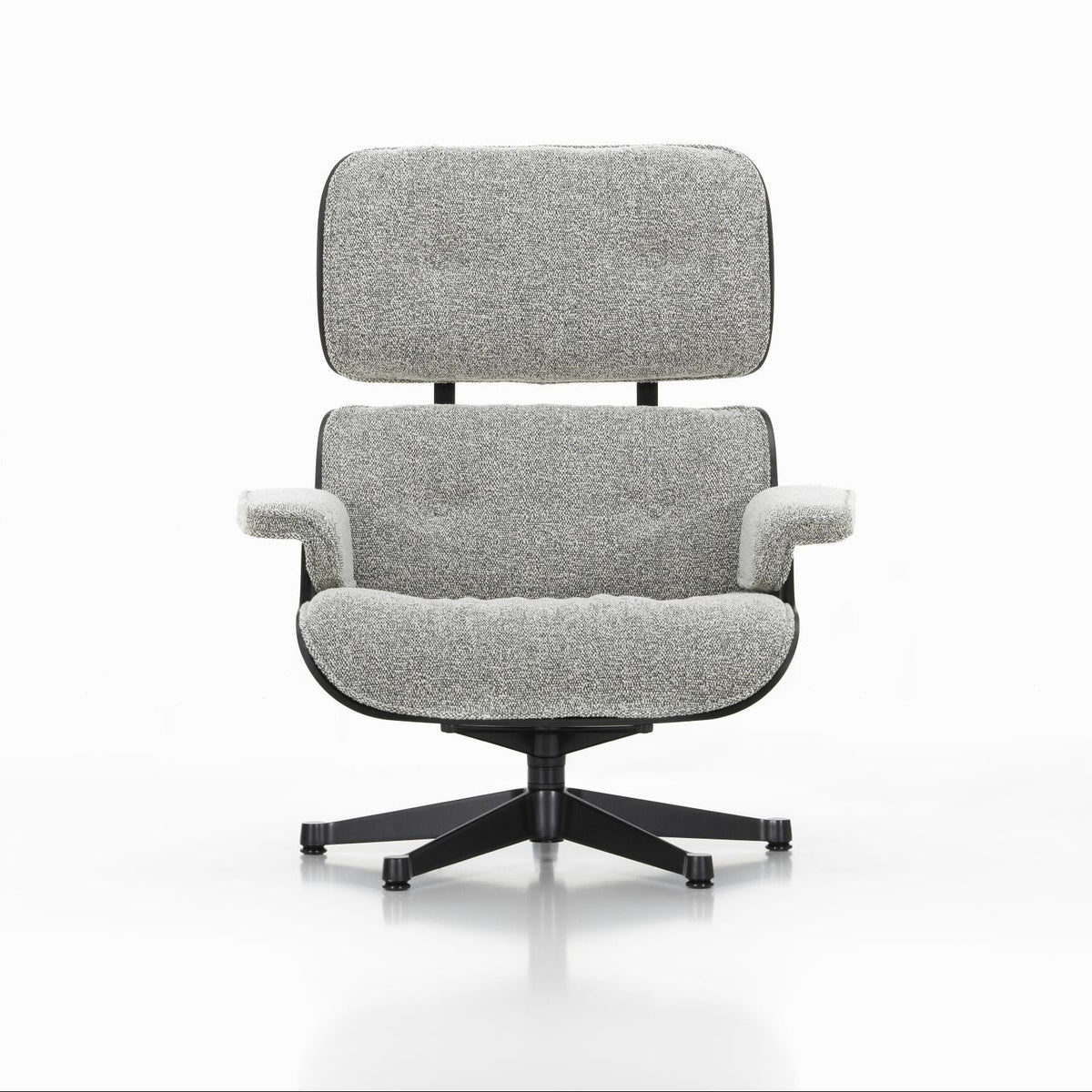Vitra Eames Lounge Chair & Ottoman Relax-Sessel mit Hocker Stoff / Leder