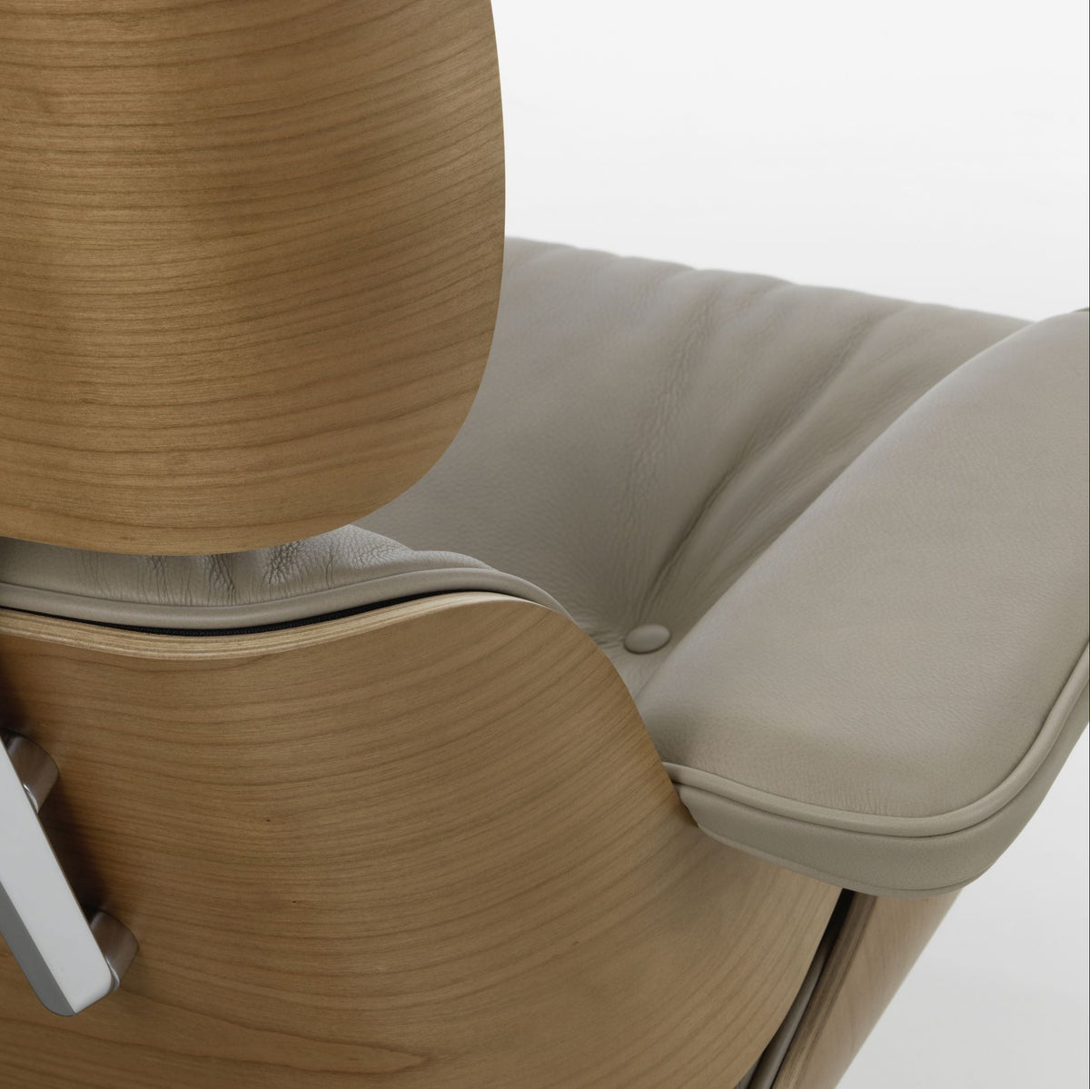 Vitra Eames Lounge Chair & Ottoman Relax-Sessel mit Hocker Stoff / Leder