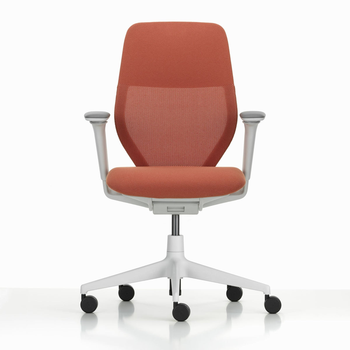 Vitra ACX Mesh Bürostuhl Sitz gepolstert Grid Knit Rücken Netz Knitted Mesh