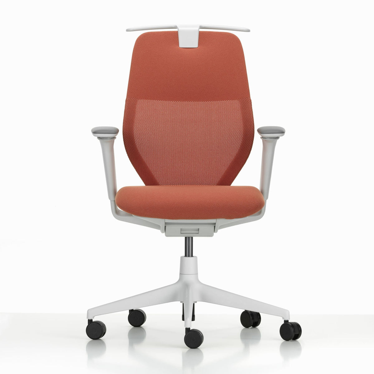 Vitra ACX Mesh Bürostuhl Sitz gepolstert Grid Knit Rücken Netz Knitted Mesh