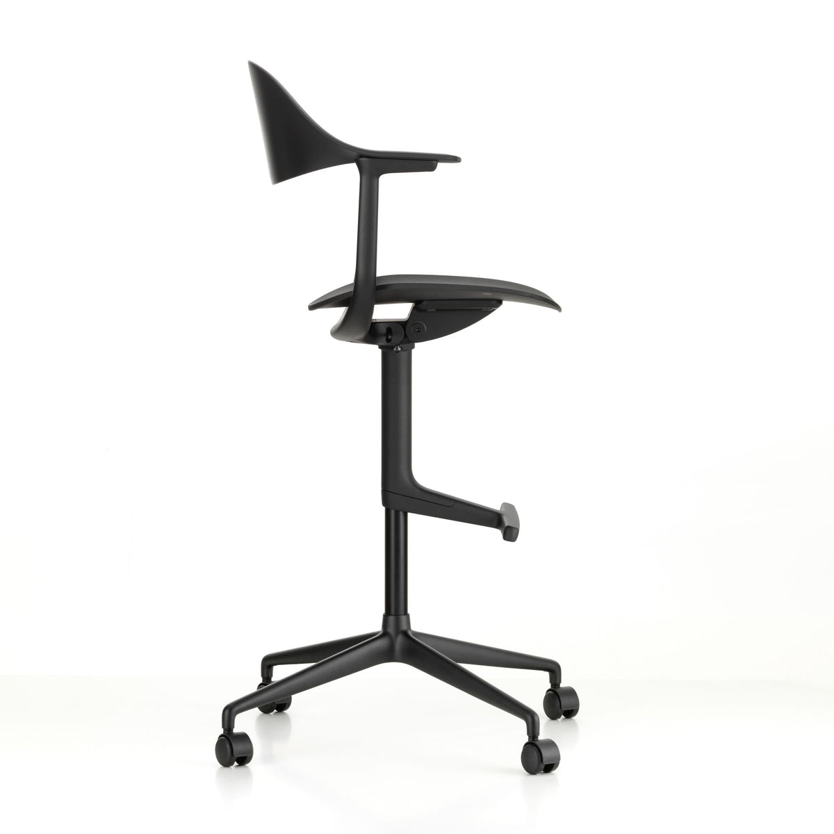 Vitra Mynt High Counterstuhl Sitz & Rücken Recycling-Kunststoff