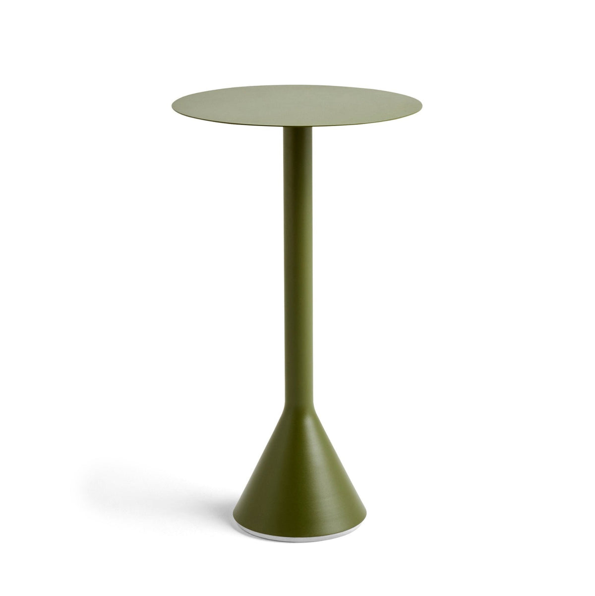 HAY Palissade Cone Steh-Tisch rund Ø 60 cm outdoor Stahl pulverbeschichtet