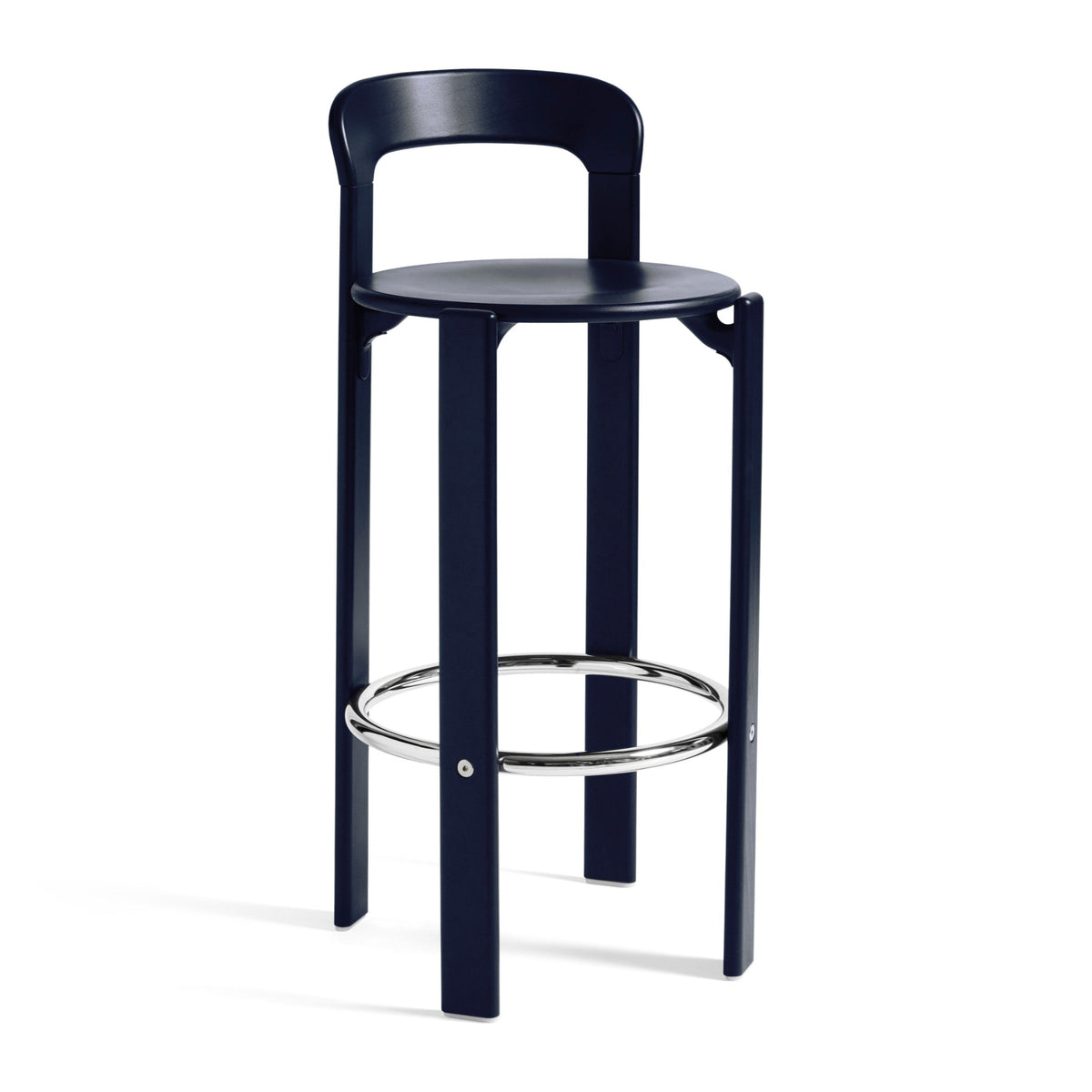 HAY Rey Bar Stool Barhocker Buche wasserbasiert lackiert