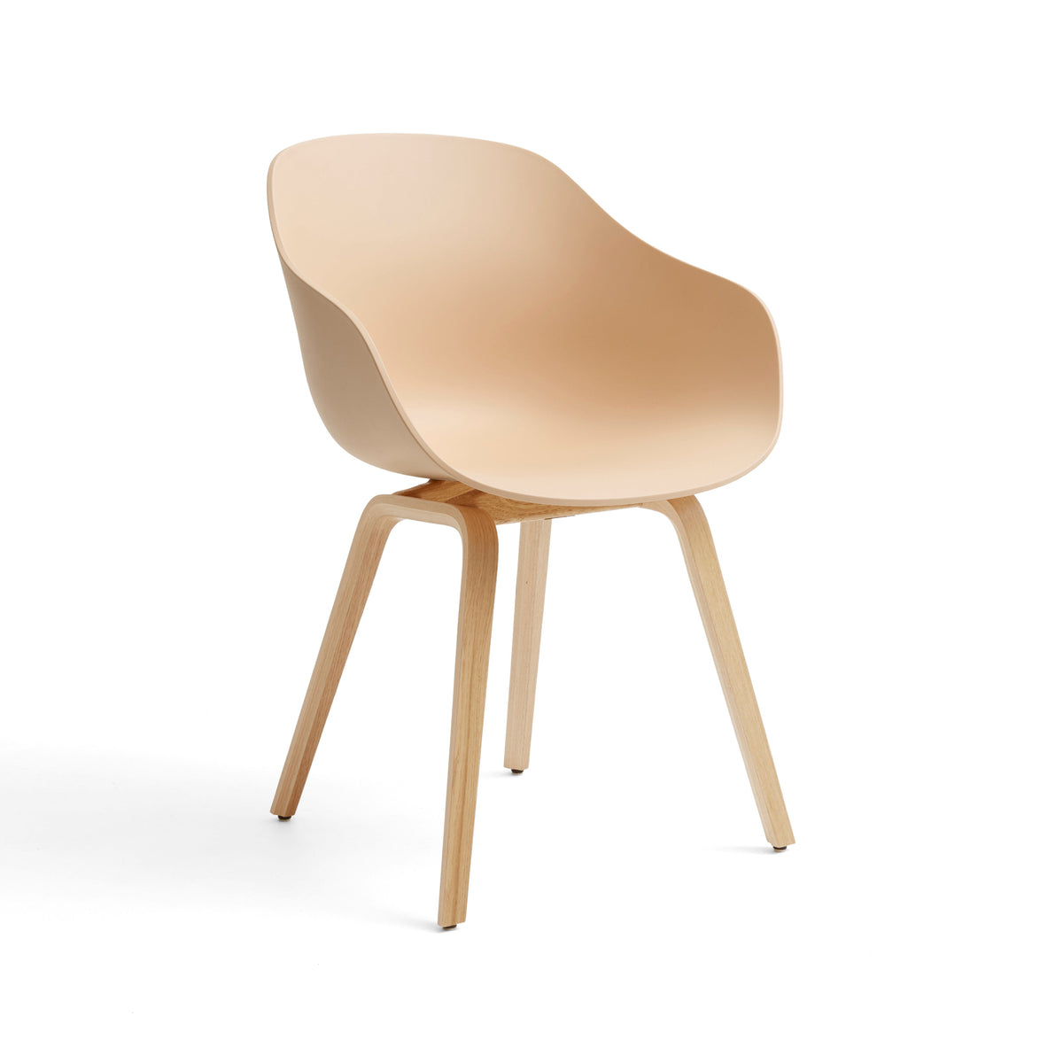 HAY About A Chair AAC 222 Armlehnstuhl Kunststoff Gestell 4-Fuß Sperrholz