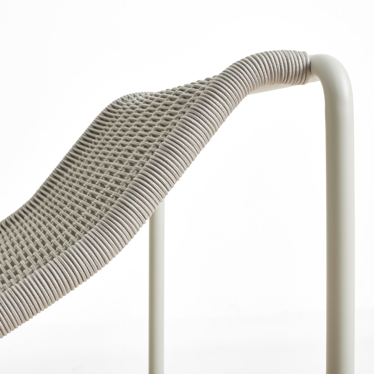 HAY Palissade Cord Chaise Longue Outdoor-Liege
