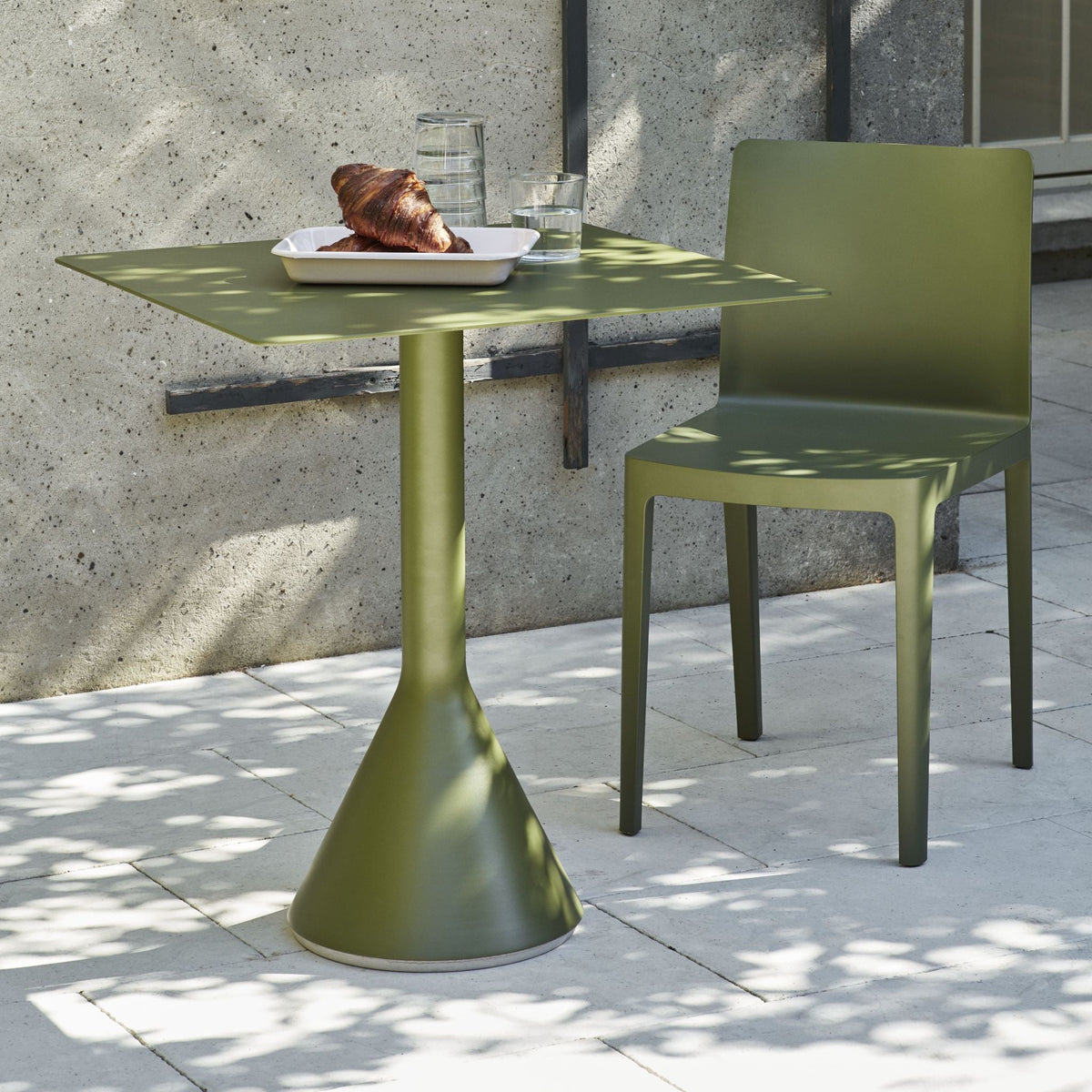 Hay ÉLÉMENTAIRE Chair Stuhl Kunststoff matt In- & Outdoor 2er Set