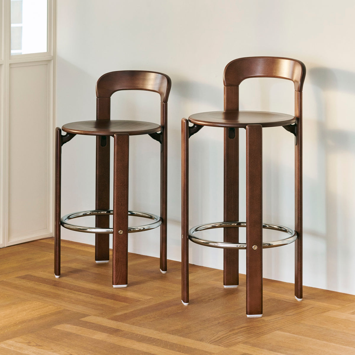 HAY Rey Bar Stool Barhocker Buche wasserbasiert lackiert