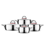 Karaca Emirgan Induction Steel Cookware Set, 8 Piece