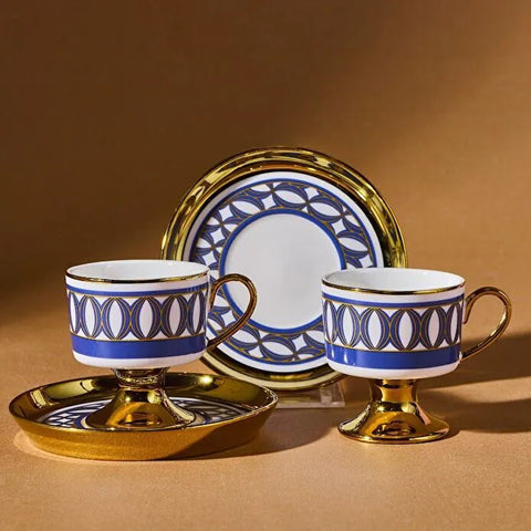Karaca Hilal 2-Delig Koffiekopjesset Voor 2 Personen 85 Ml