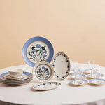 Karaca Blue Clove 26-Piece Breakfast Set for 6 People