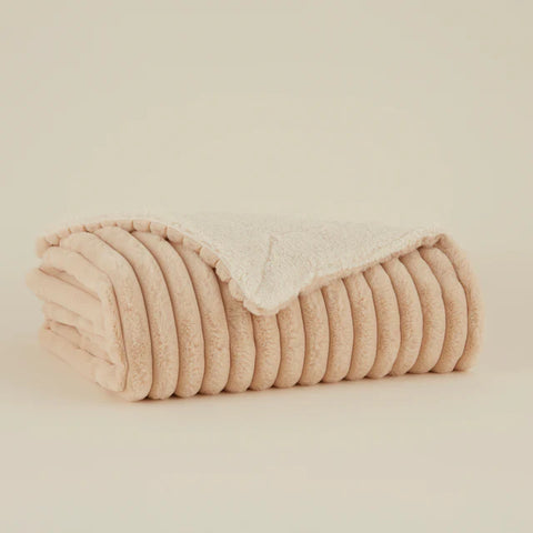 Karaca Rabbit Sherpa TV Deken Beige