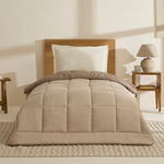 Karaca Double Face Dekbed Beige-Mokka 135x200