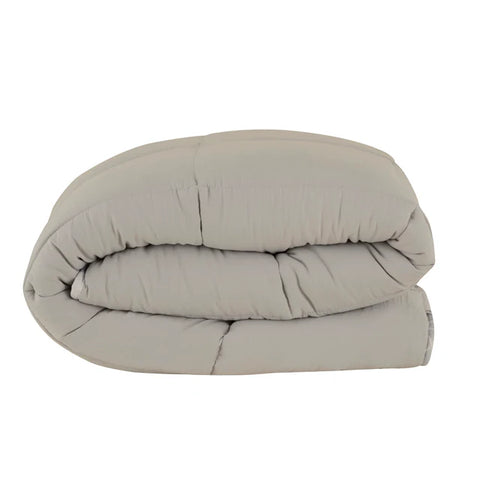 Karaca Leaf Gray Double Comforter Set 200x200+2x50x70
 