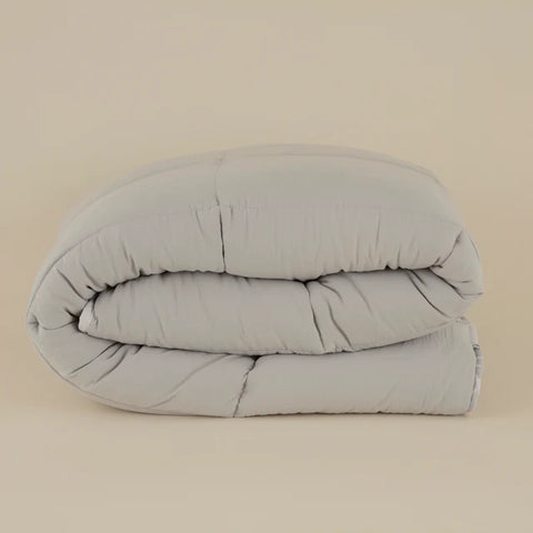Karaca Leaf Gray Double Comforter Set 200x200+2x50x70
 
