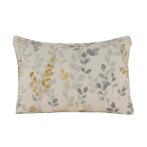 Karaca Leaf Gray Double Comforter Set 200x200+2x50x70
 