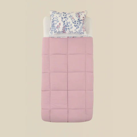 Karaca Leaf Multicolor Eenpersoons Bedset 155x220+50x70