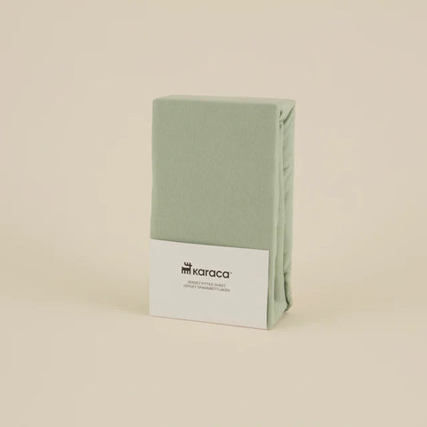 Karaca Home Jersey Hoeslaken, 140x200+30cm, Mint