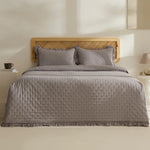 Fiona Bedspread Set Grey 230x240 cm + 2 (50x70 cm)