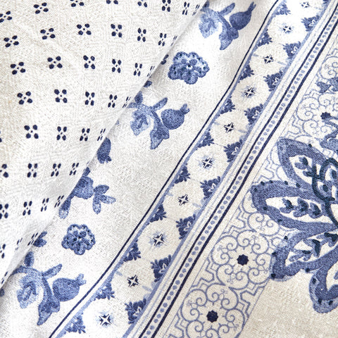 Karaca Amar Blau 100% Cotton Double Duvet Cover Set
 