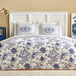 Karaca Amar Blau 100% Cotton Double Duvet Cover Set
 