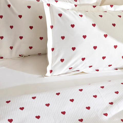 Sarah Anderson Amour Piqué Set voor Tweepersoonsbed