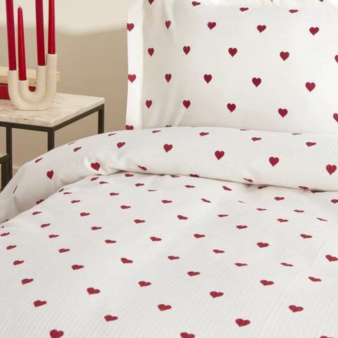 Sarah Anderson Amour Piqué Set voor Tweepersoonsbed