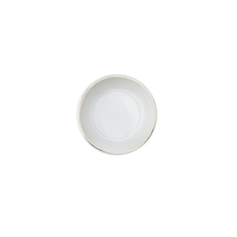 Karaca Red Carpet Collection Streamline Hole Gold - 59-delig porseleinen servies voor 12 personen