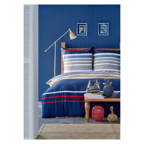 Nautica Bradford Dekbedovertrekset Eenpersoons, 135x200, 80x80
