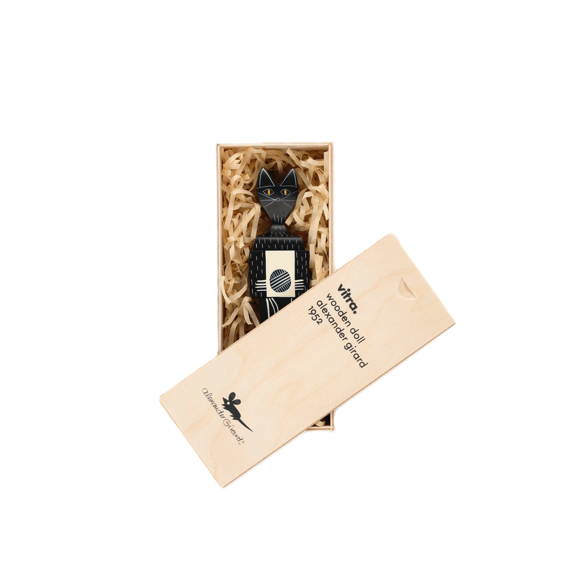 Vitra Wooden Dolls Cat exklusive limitierte Holzfigur handbemalt