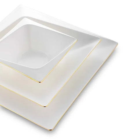 Jumbo Fold Gold 58-delig vierkant servies voor 12 personen