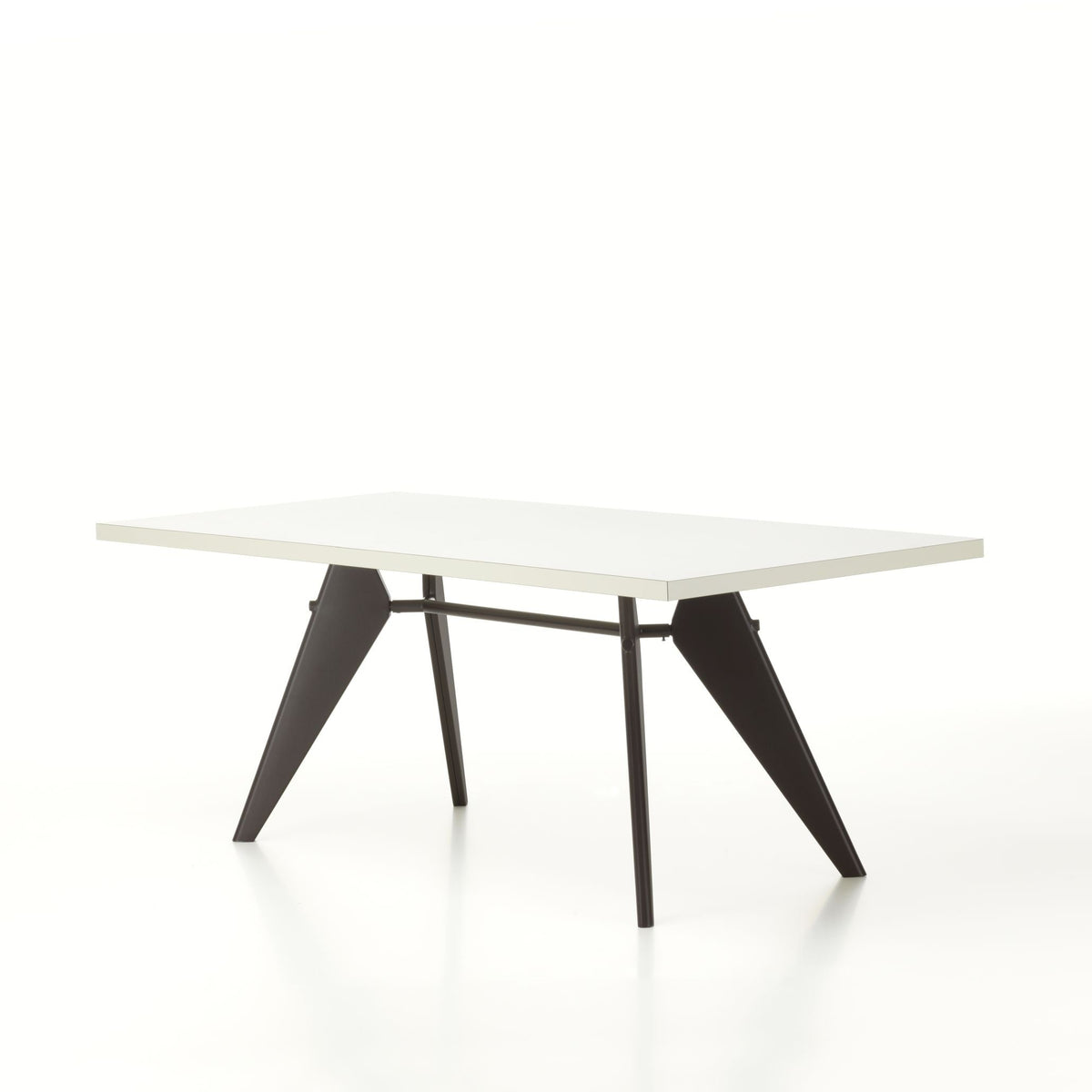 Vitra EM Table Besprechungstisch / Esstisch Holz und Metall