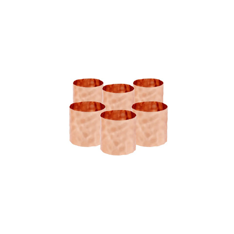 MOROC PEÇETE YÜZÜĞÜ 6'LI ROSE GOLD 4CM