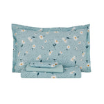 Karaca Home Daisy 100% Cotton Double Pique Set Mint PP