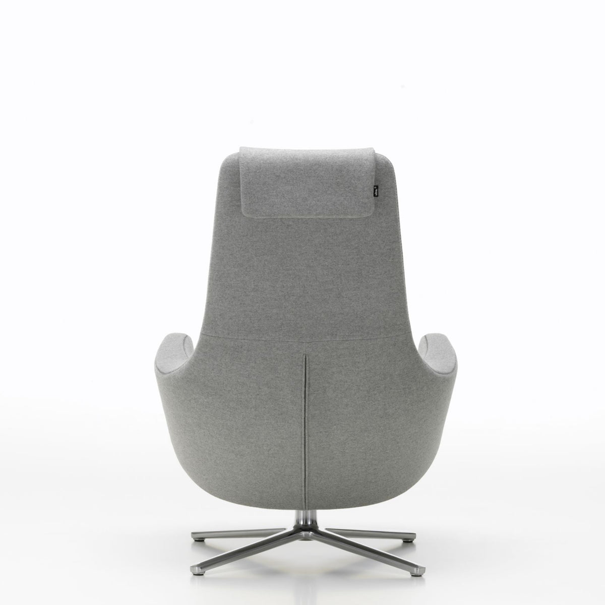 Vitra Repos Loungesessel drehbar hoher Sessel einzeln Synchronmechanik