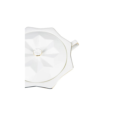 Karaca Fine Pearl Quartz Gold 62-delig tafelservies voor 12 personen