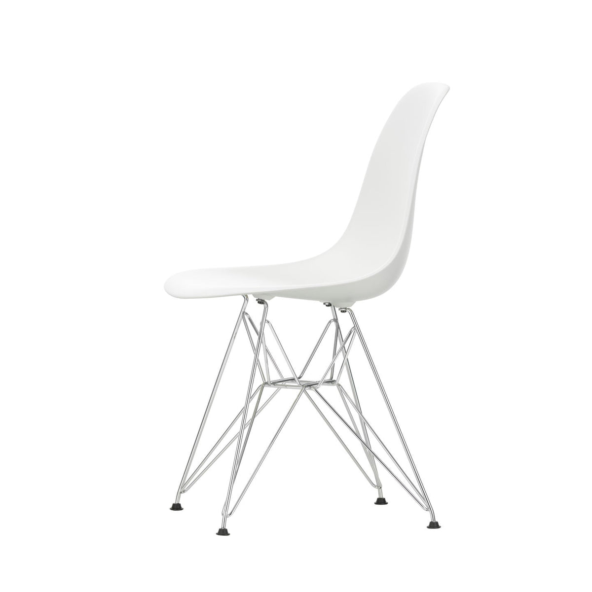Vitra Eames Plastic Side Chair DSR RE Kunststoff Stuhl Eiffelturm-Gestell