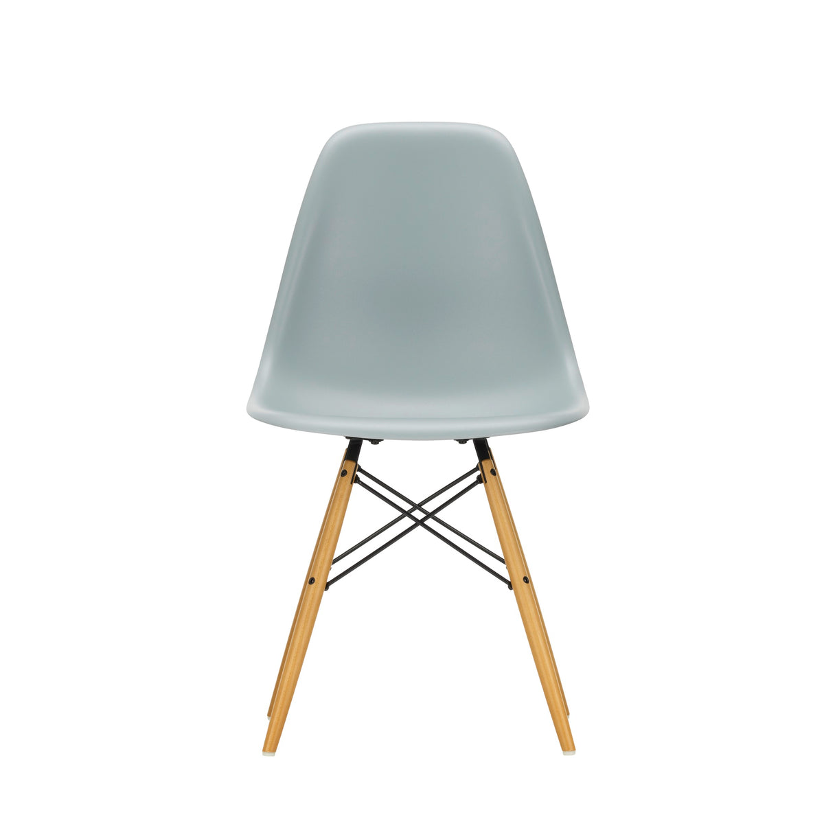 Vitra Eames Plastic Side Chair DSW RE Ahorn gelblich Kunststoff